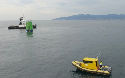 Wave energy device successfully deployed at BiMEP site