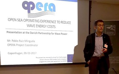 OPERA took part at the Danish Partnership for Wave Energy