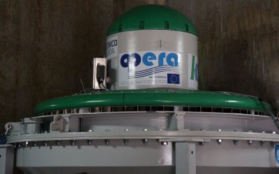 Testing of the OPERA project’s novel air turbine has already started at the Mutriku wave power plant: turbine operated at full power on the first day of testin